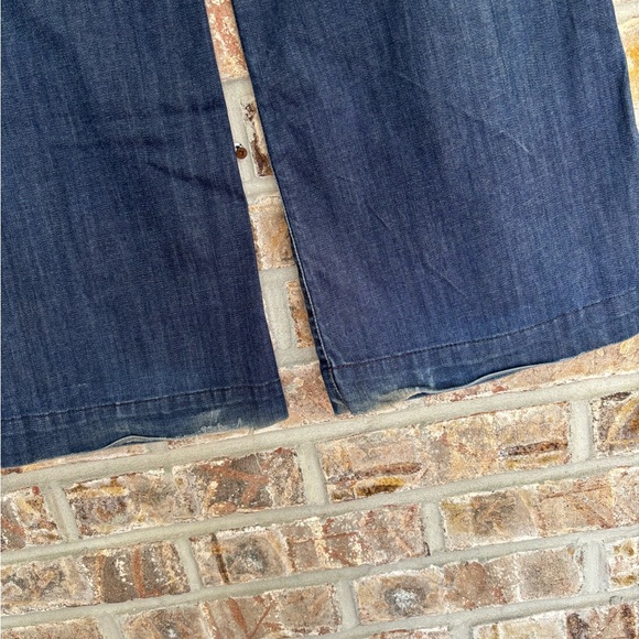 Anthropologie Level 99 Blue Wide Leg Jeans Size 28 - Picture 7 of 7